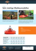 SEHR NIEDRIGE  STREIFEN-MULCHER T SERIE - 2