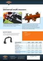 UNIVERSAL MULTI  MOWER ZW Series - 2