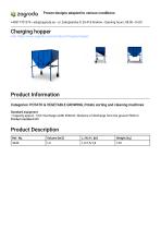 Vegetable receiving hopper-1