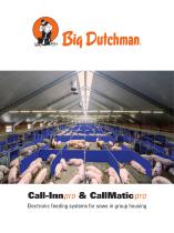 Call-Inn pro & CallMatic pro eletronic sow feeding systems - 1