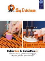 CulinaCup & CulinaFlex pro feeding systems for suckling pigs