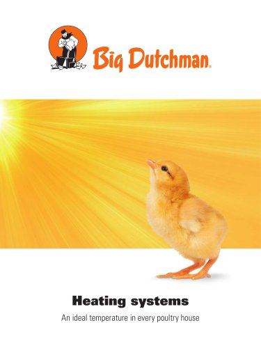 Heating Systems - An ideal temperature in every poultry house