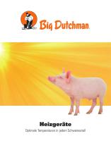 Heizgeräte - Optimale Temperaturen in jedem Schweinestall