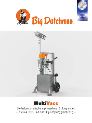 MultiVacc - Die halbautomatische Impfmaschine für Junghennen