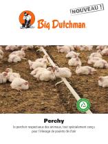 Perchy - le perchoir respectueux des animaux, tout spécialement conçu pour l‘élevage de poulets de chair - 1