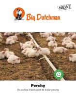 Perchy - The welfare-friendly perch for broiler growing - 1