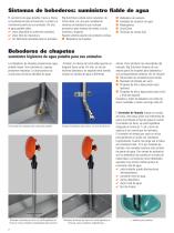 Sistemas de bebederos para manejo de cerdas, cría de lechones y engorde-2
