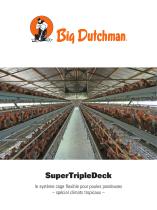 SuperTripleDeck - le système cage flexible pour poules pondeuses - 1