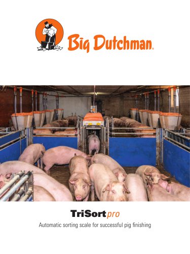 TriSort pro pig sorting scale