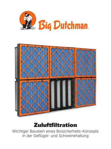 Zuluftfiltration