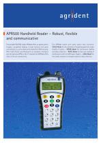 APR500 - A robust, flexible and communicative handheld reader - 1