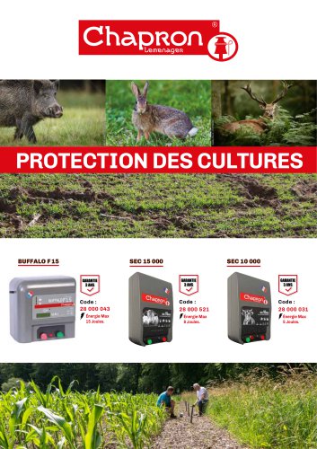 PROTECTION DES CULTURES