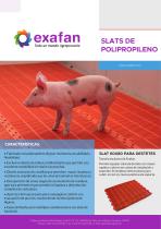 Ficha de producto - Slat de polipropileno - 1