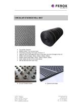 CIRCULAR STUDDED ROLL MAT - 1