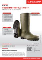 Dunlop Protomastor full safety Green/Black-1