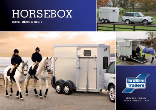 Horsebox Brochure