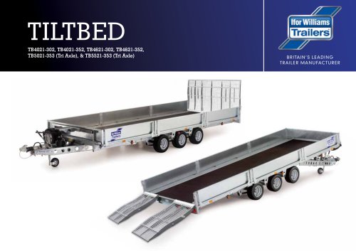 Tiltbed Brochure