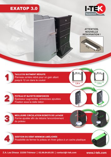 NOUVEAU POTEAU DE VENTILATION EXATOP 3.0