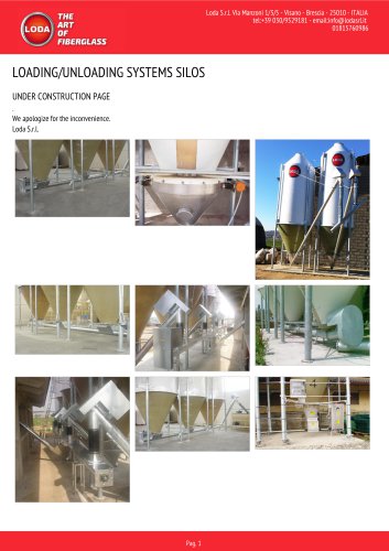 Loading/unloading systems silos