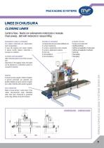 Semiautomatic Lines of Sealing Bags: series LIN-C - 7