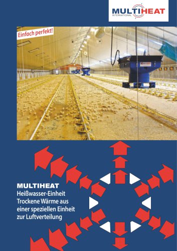 Multiheat Warmwater Heizung Prospekt