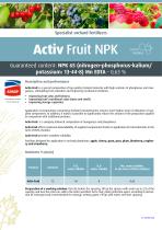 Activ Fruit NPK-1