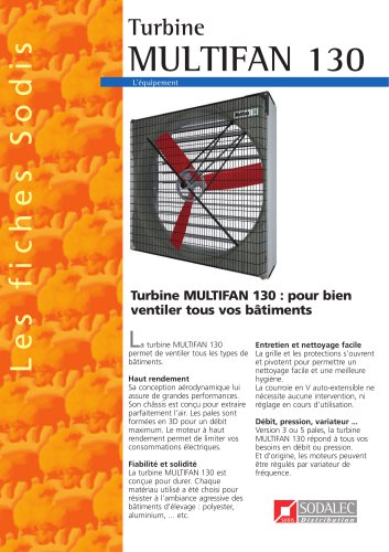 Turbine MULTIFAN 130