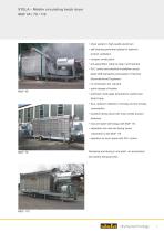 Mobile circulating batch dryer MUF 45 / 70 / 110-3