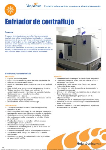 Enfriamiento - Enfriador de contraflujo