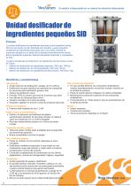 Unidad dosificador de ingredientes pequeños SID - 1