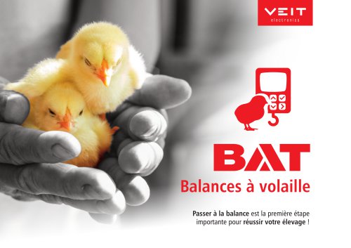 Brochure balances pour la volaille BAT