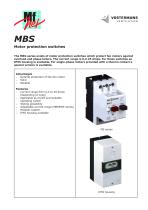 MBS Motor protection switches - 1