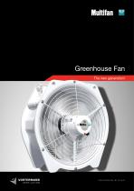 Multifan Greenhouse fan