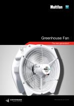 Multifan Greenhouse Fan