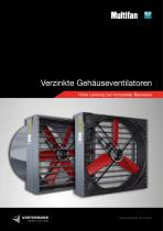 Verzinkte Gehäuseventilatoren