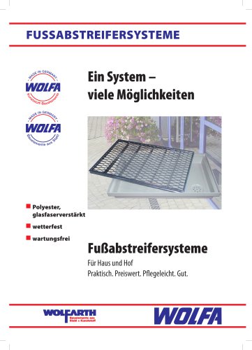 fussabstreifersysteme