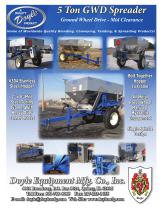 5 Ton Spreaders:5 and 6 Ton Ground Wheel Drive Spreader - 1