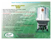 Doyle “Fat-Boy” Vertical Blenders(13 Ton) - 1