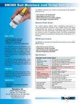 Sm Soil Moisture And Temperature Sensor Dynamax Inc Pdf