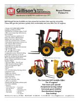 Rough Terrain Forklifts - 1