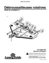 Débroussailleuses rotatives RCB5715 et RCBM5715