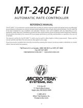 MT-2405F™ II 5-BOOM AUTOMATIC RATE CONTROL REFERENCE MANUAL - 2