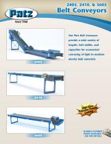 2405, 2410, & 3605 Belt Conveyors - 1