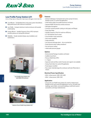 Low Profile Pump Station (LP)