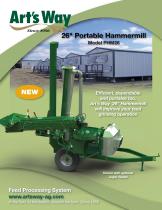 PHM26 Portable Hammermill