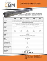 AWC dimmable LED tube Series-1