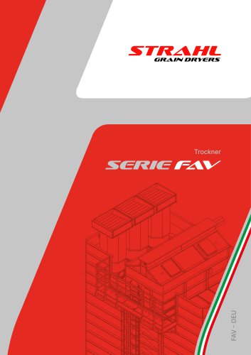 Brochure Strahl Fixed Dryers - FAV Series