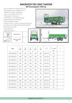 ANHÄNGER PBC BINS TANDEM - 1