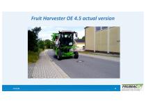 Fruit , Almond, Sour Cherry Harvesting Maschine-13