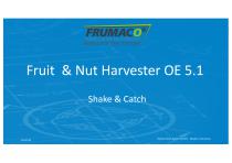 Fruit , Almond, Sour Cherry Harvesting Maschine-1